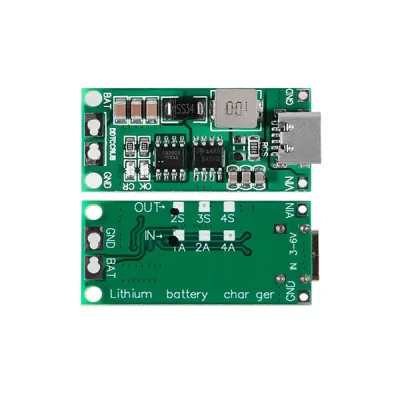 ماژول شارژر باتری لیتیومی 2 سل 4 آمپر با TYPE-C