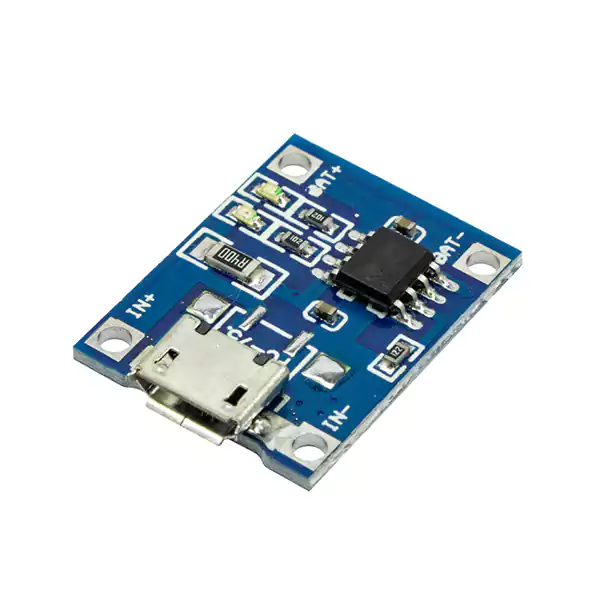 شارژر 5V 1A میکرو USB باتری های لیتیومی به همراه حافظه