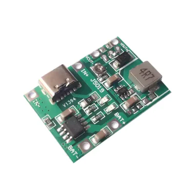 ماژول-شارژر-باتری-لیتیومی-18650 -با-رابط- USB Type-C-01 افزاینده و شارژر باتری لیتیومی 18650